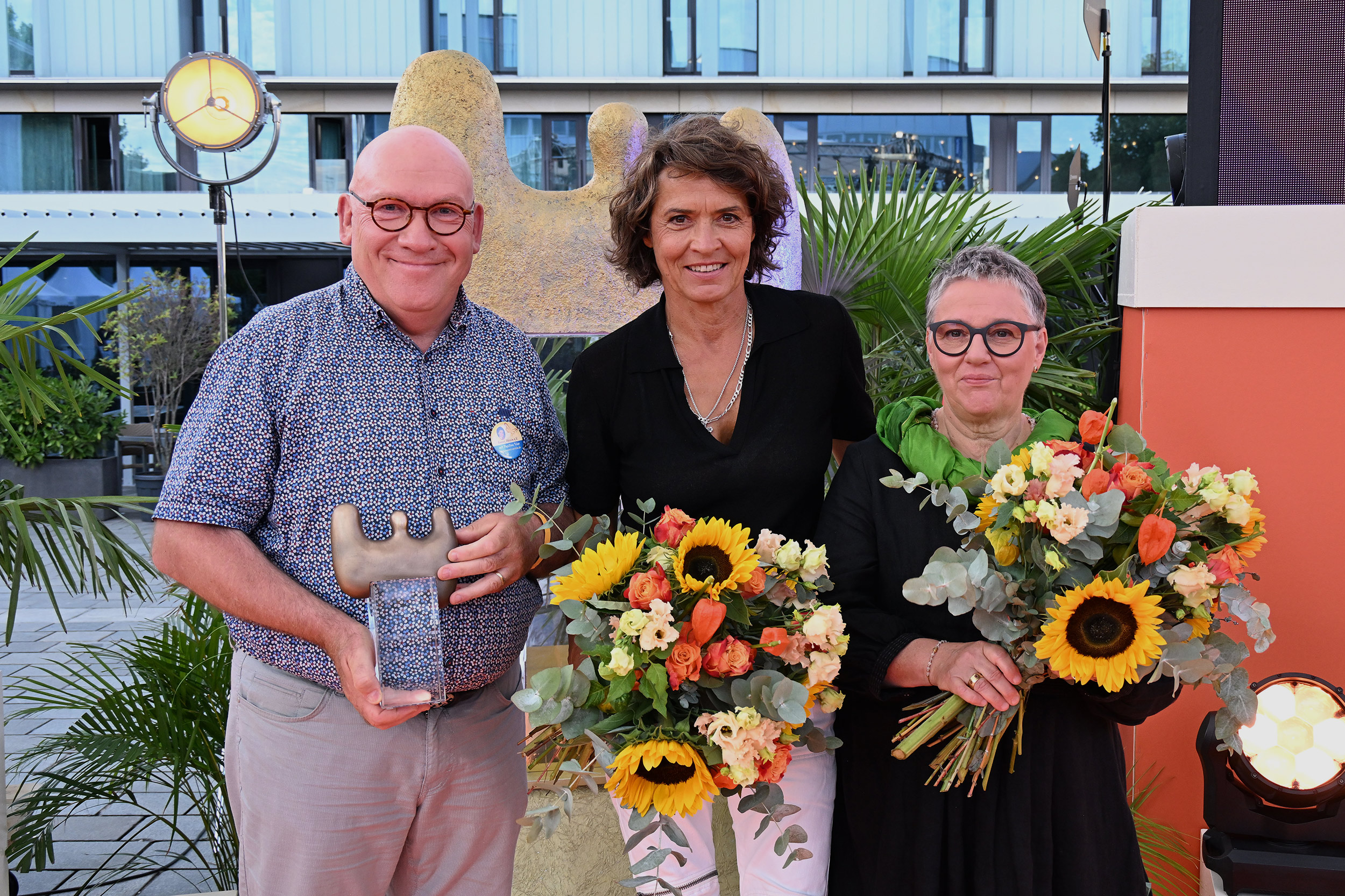 Auszeichnung Ehrensache SWR 2026 mit Ulrike Folkerts